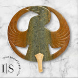 15” Shaman’s Drum by Abraham Anghik *Wings Of A Prayer*