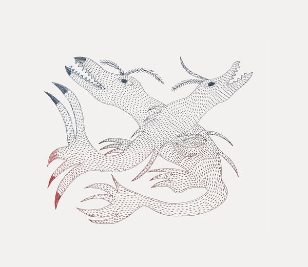 2023 PRINT DORSET Summer Collection by Kenojuak Ashevak *Spirits at Play 2012*