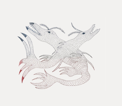 2023 PRINT DORSET Summer Collection by Kenojuak Ashevak *Spirits at Play 2012*