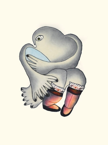 2024 PRINT by NINGIUKULU TEEVEE  *My Lovely Egg 22*