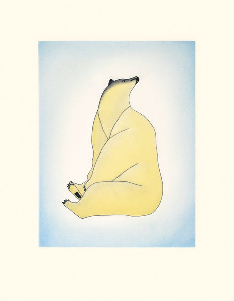 2024 PRINT  by QAVAVAU MANUMIE  *Posing Bear 5*