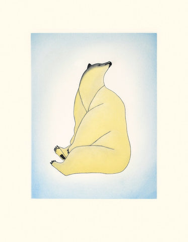 2024 PRINT  by QAVAVAU MANUMIE  *Posing Bear 5*