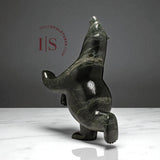 23" SIGNATURE  Dancing Bear by Ashevak Adla *Grandstand*