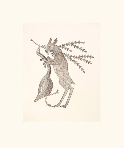 2025 PRINT Dorset Collection by QAVAVAU MANUMIE *Spring Companions*