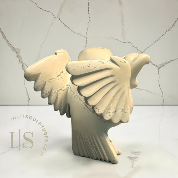 CURATOR'S CHOICE  12" SIGNATURE Dancing Goose by Toonoo Sharky *Meandering*