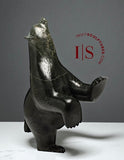 23" SIGNATURE  Dancing Bear by Ashevak Adla *Grandstand*