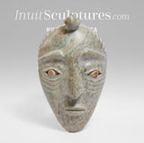 VINTAGE 13" Face by David Ruben Piqtoukun *The Eyes Have It*