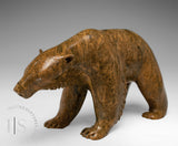 11" SIGNATURE Walking Bear by Derrald Taylor *Rusty Nails*