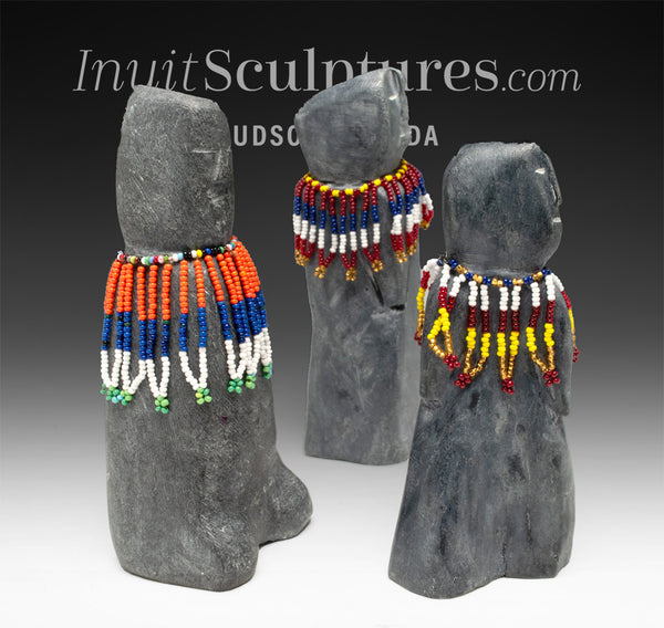 VINTAGE 7" Eskimo Family by Mary Tutsiutok *Blended Family*