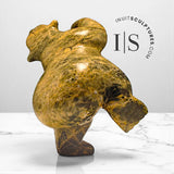 RESERVED** 20" Dancing Bear by Nuyalia Tunnillie *Float Like a Butterfly, Sting Like a Bee*