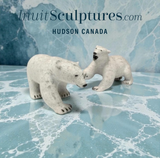 14" Walking Polar Bear  by Paul Malliki *Walkabout*