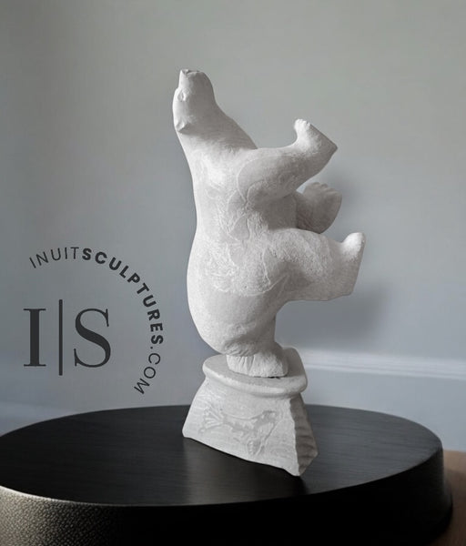 12" 4 Way Dancing Bear by Esau Kripanik *Faith*