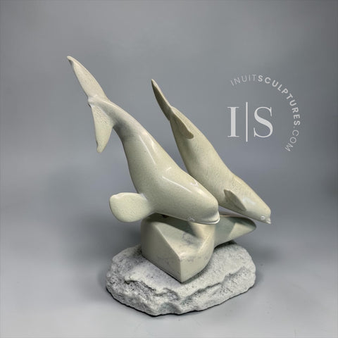 8" Beluga Whales by Killiktee Killiktee *Coupled*