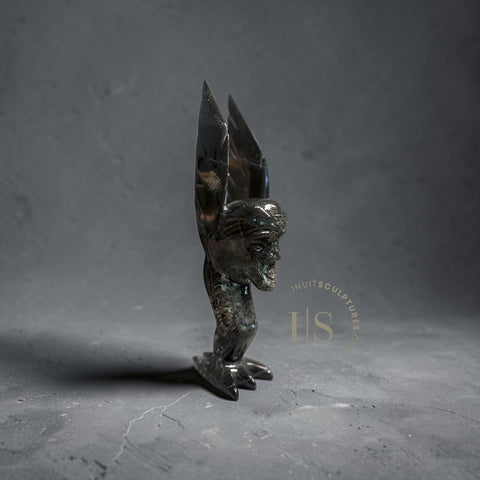RESERVED** 12" Bird Transformation by Ning Ashoona *Icarus*