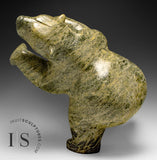 RESERVED** 20" Dancing Bear by Nuyalia Tunnillie *Float Like a Butterfly, Sting Like a Bee*