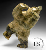 RESERVED** 20" Dancing Bear by Nuyalia Tunnillie *Float Like a Butterfly, Sting Like a Bee*