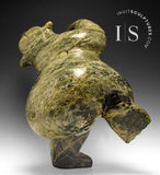 RESERVED** 20" Dancing Bear by Nuyalia Tunnillie *Float Like a Butterfly, Sting Like a Bee*