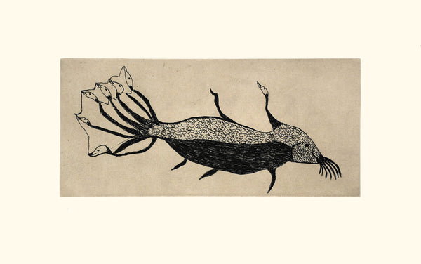 2021 PRINT SERIES  by PAPIARA TUKIKI *Wild Things IV*