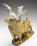 VINTAGE 9" SIGNATURE Caribou par Pavinak Petaulassie *Tundra Love* CHOIX DU CONSERVATEUR