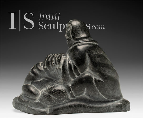 VINTAGE 7" Hunter & Seal by Samwillie Niviaxie *Thanksgiving*