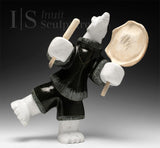 12" 2 Way Drum Dancer Bear by Dale Ford *Versace*