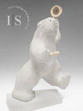 7" Dancing Bear by Lucassie Nakoolak *Forty Forty*