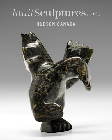 3" Dancing Bear by Mosesee Pootoogook *Moon Walk*