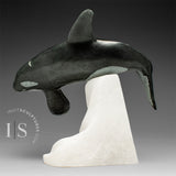 8" SIGNATURE Orca Whale by Derrald Taylor *Whirly Bird*