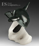 8" SIGNATURE Orca Whale by Derrald Taylor *Whirly Bird*