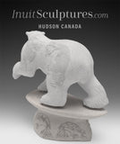 8” Walking Bear by Esau Kripanik *Canada Day*