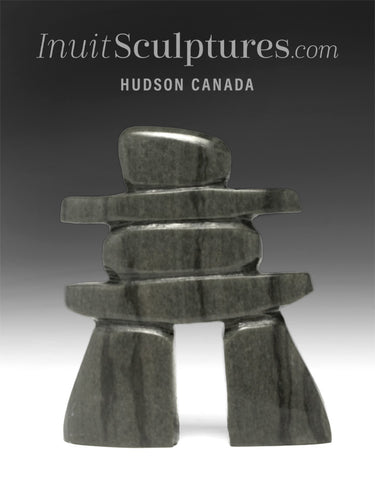 3" Inukshuk by Simeonie Iqaluq *Iqaluq No. 1*