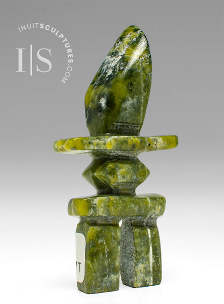 4" Inukshuk by Abraham Simeonie *Simeonie No. 1*