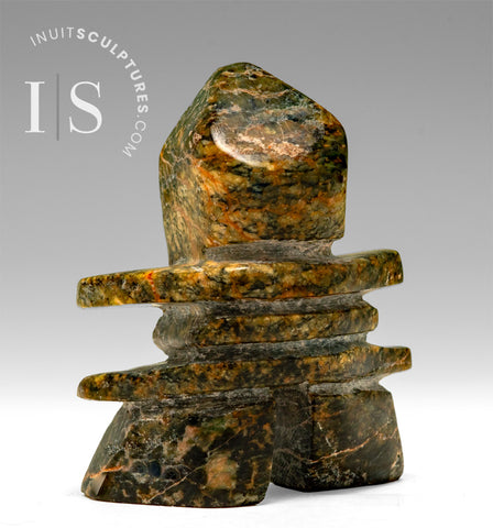 3" Inukshuk by Charlie Tunnellie *Tunnellie No. 2*