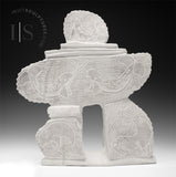 12" Inukshuk by Esau Kripanik “Mountaineer”