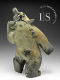 12" Dancing Bear by Kakee Ningeosiak *Lava*
