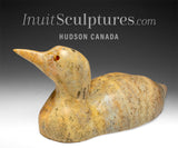 13" SIGNATURE Loon by Bill Nasogaluak *Tangerine*