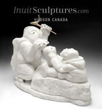 19" Shaman & Boy by Manasie Akpaliapik *Child's Play*