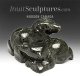 6" Bear Cubs by Markoosie Papigatok *Thunder & Lightening*