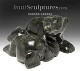 6" Bear Cubs by Markoosie Papigatok *Thunder & Lightening*