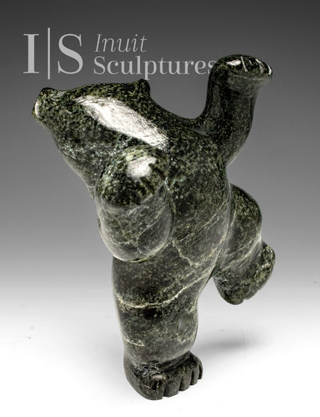 4” Dancing Bear by Markoosie Papigatok *Summer Days*