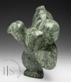 6" Dancing Bear by Markoosie Papigatok *Green Bean*