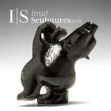 4" 2 Way Diving Bear by Mosesee Pootoogook *Stare Down*