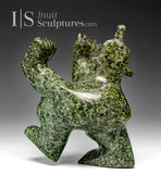 6" 4 Way Diving Bear by Moe Pootoogook *Wide Load*