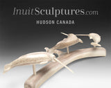 8" Narwhals by Tony Atsanik *Three Currents*