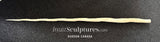 74" PERFECT TIP Narwhal Tusk Ivory