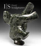 14" SIGNATURE Dancing Bear by Elite Carver Nuna Parr *Corkscrew*