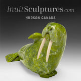 6" Relaxing Walrus by Pits Qimirpik *Great Canadian Smile*