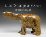 17" Walking Bear by Adamie Quamagiaq *King*