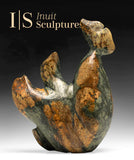 VINTAGE 9" Whale by Mosesie Kolola *Just Gotta Dance*