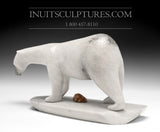 9" Standing Polar Bear by Adrian Arnauyumayuq *Eggs Over Easy*